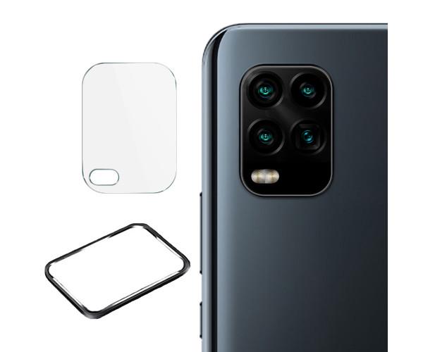 Защитное стекло и рамка Tempered Glass 0.3 мм на основную камеру для Xiaomi Mi 10 Lite, Transparent