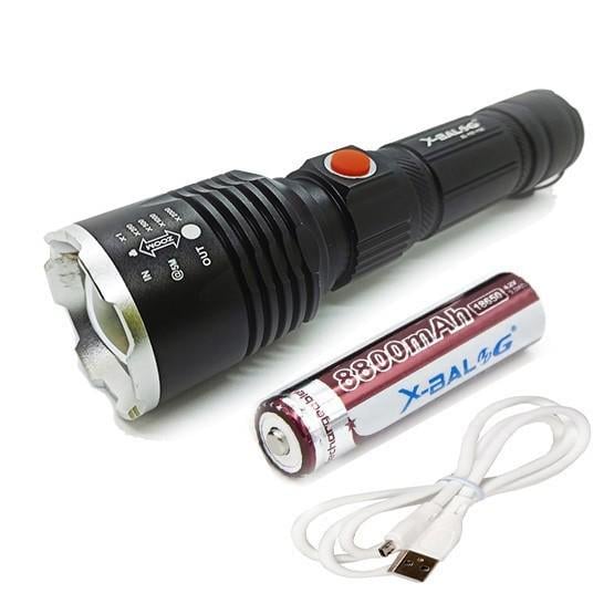 Ручной аккумуляторный фонарик X-BALOG BL-P07-P50