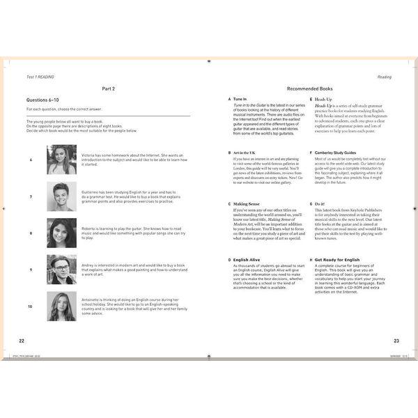 Книга Peter Travis "Collins Cambridge English: B1 Preliminary for Schools — 8 Practice Tests" (ISBN:9780008367541) - фото 2