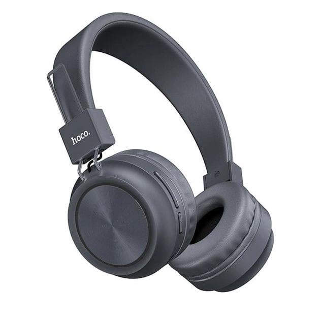 Наушники беспроводные HOCO W25 Promise Wireless Headphones Bluetooth Grey (000246) - фото 1