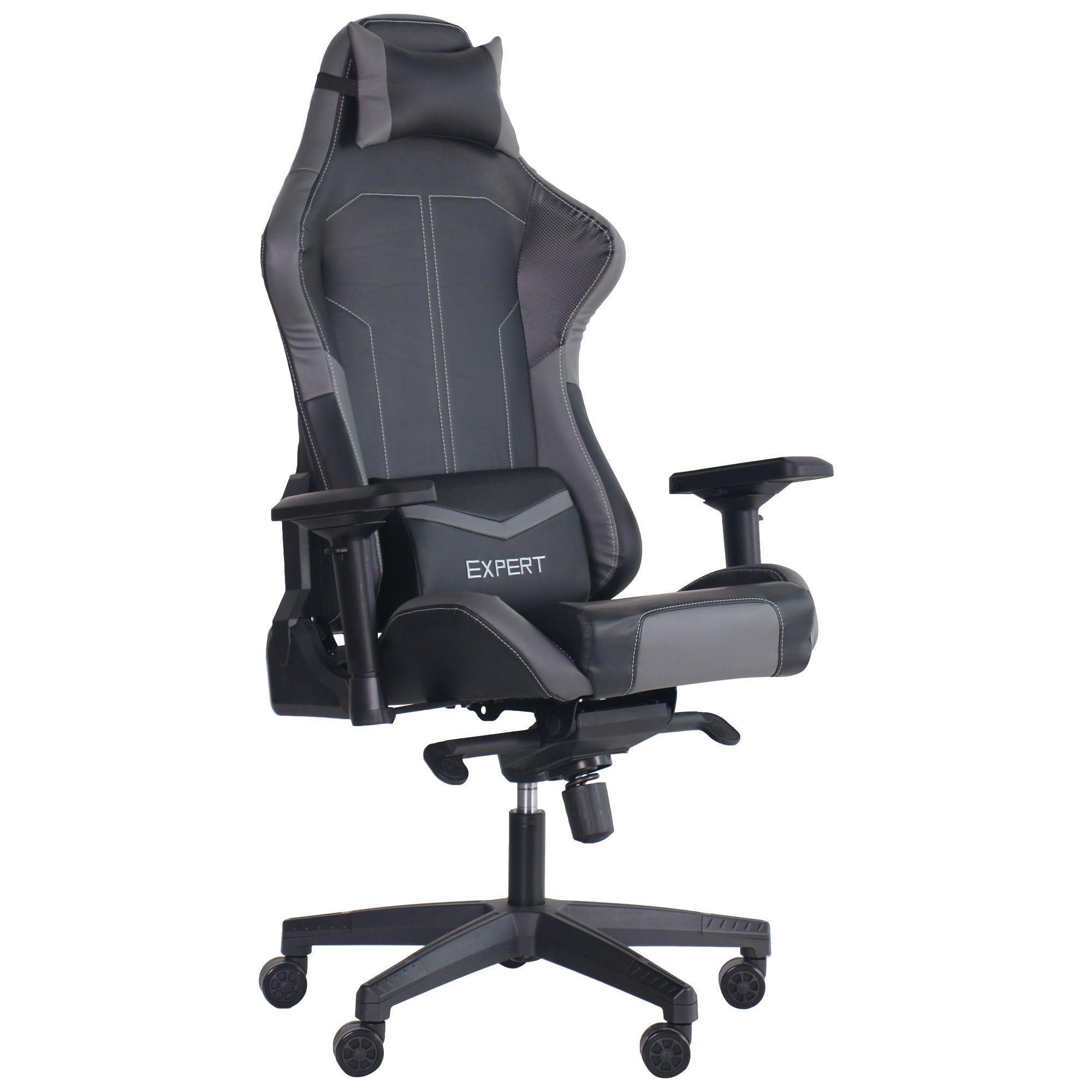 Кресло геймерское AMF Holding VR Racer Expert Lord 1300+100х790х670 Черный/Серый