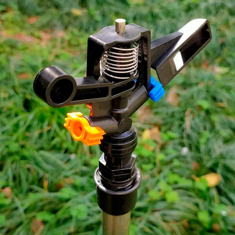 Дождеватель Presto-PS ороситель импульсный секторный для огорода на 2 форсунки (5023) - фото 2 Дождеватель Presto-PS ороситель импульсный секторный для огорода на 2 форсунки (5023) - фото 2