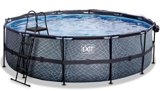 Бассейн с куполом Exit Toys 488х122 см песочный фильтр Камень (1346758810) - фото 5 Бассейн с куполом Exit Toys 488х122 см песочный фильтр Камень (1346758810) - фото 5
