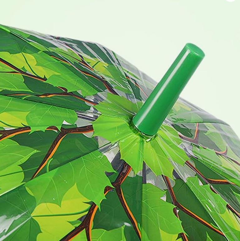 Зонт трость полуавтомат Fall 8 спиц купол 88 см Green (30224) - фото 4 Зонт трость полуавтомат Fall 8 спиц купол 88 см Green (30224) - фото 4