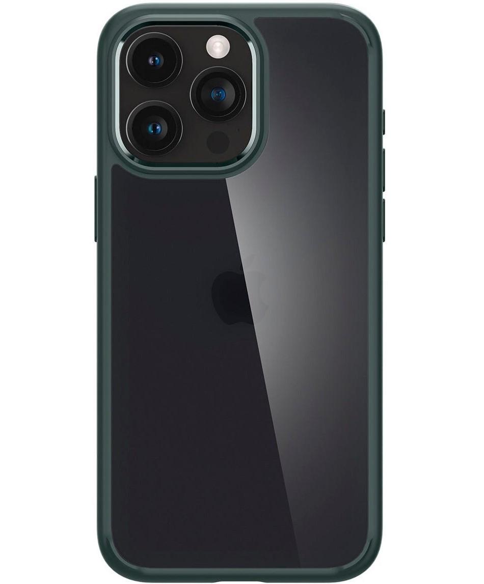 Чехол-бампер для телефона Spigen Ultra Hybrid Apple iPhone 15 Pro Frost Green (ACS06710)