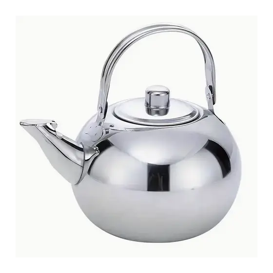 Чайник из нержавеющей стали для заваривания кофе или чая 1,4 л (CR-144)