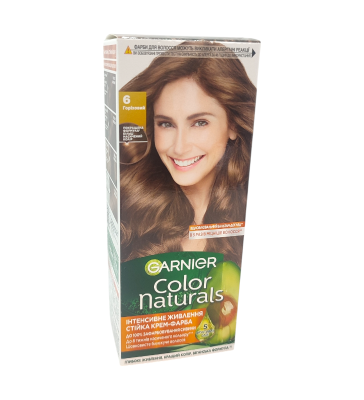Краска для волос Garnier Color Naturals 6 Лесной орех