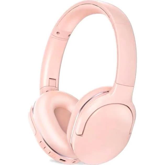 Навушники бездротові BASEUS D02 Pro Encok Wireless Headphone Рожевий