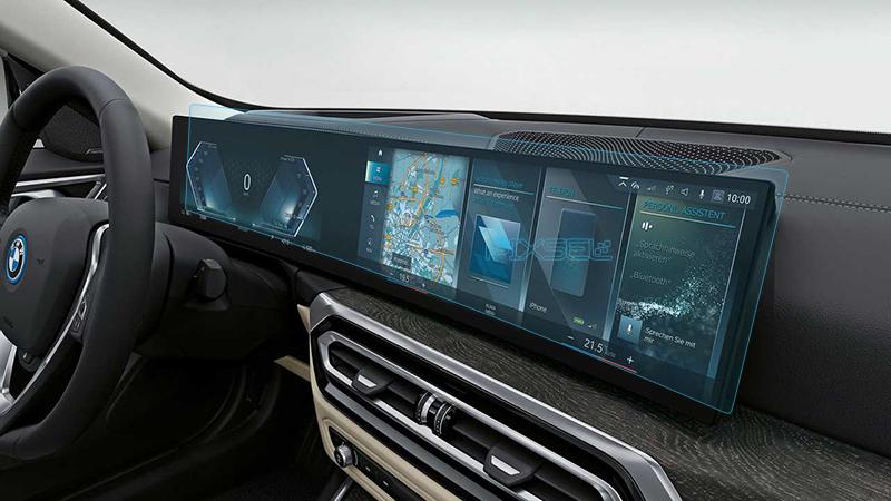 Захисне скло Pixsel гібридне матове на панель приладів BMW IX-30,1“ 2021-i20