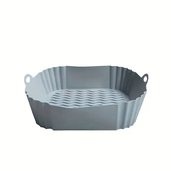 Форма силіконова для аерогрилю мультипечі ребриста Сірий (SAM-7767)