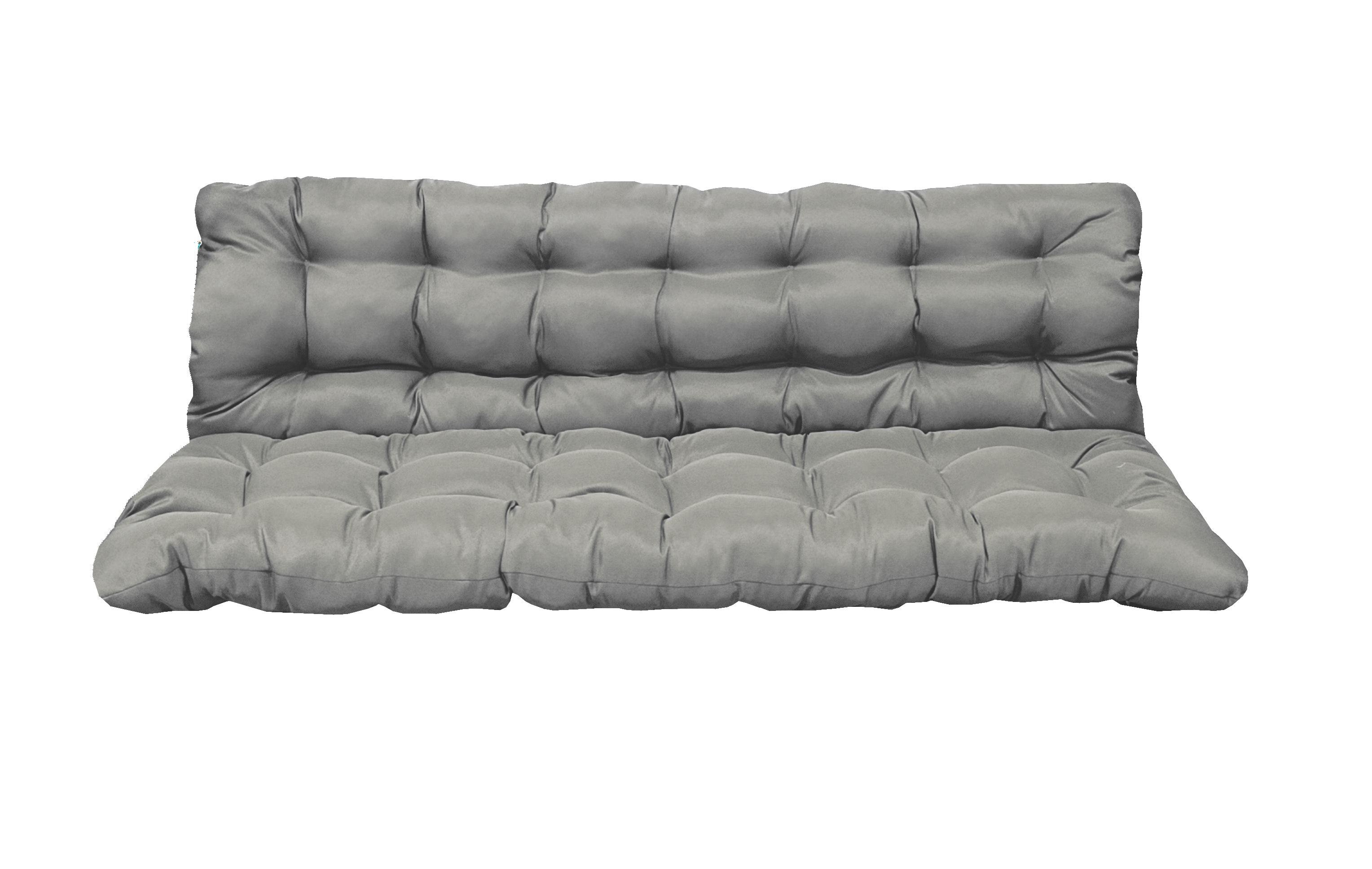 Матрац для гойдалок eGarden Soft 170x110x12 см Сіра гавань (5939) Матрац для гойдалок eGarden Soft 170x110x12 см Сіра гавань (5939)