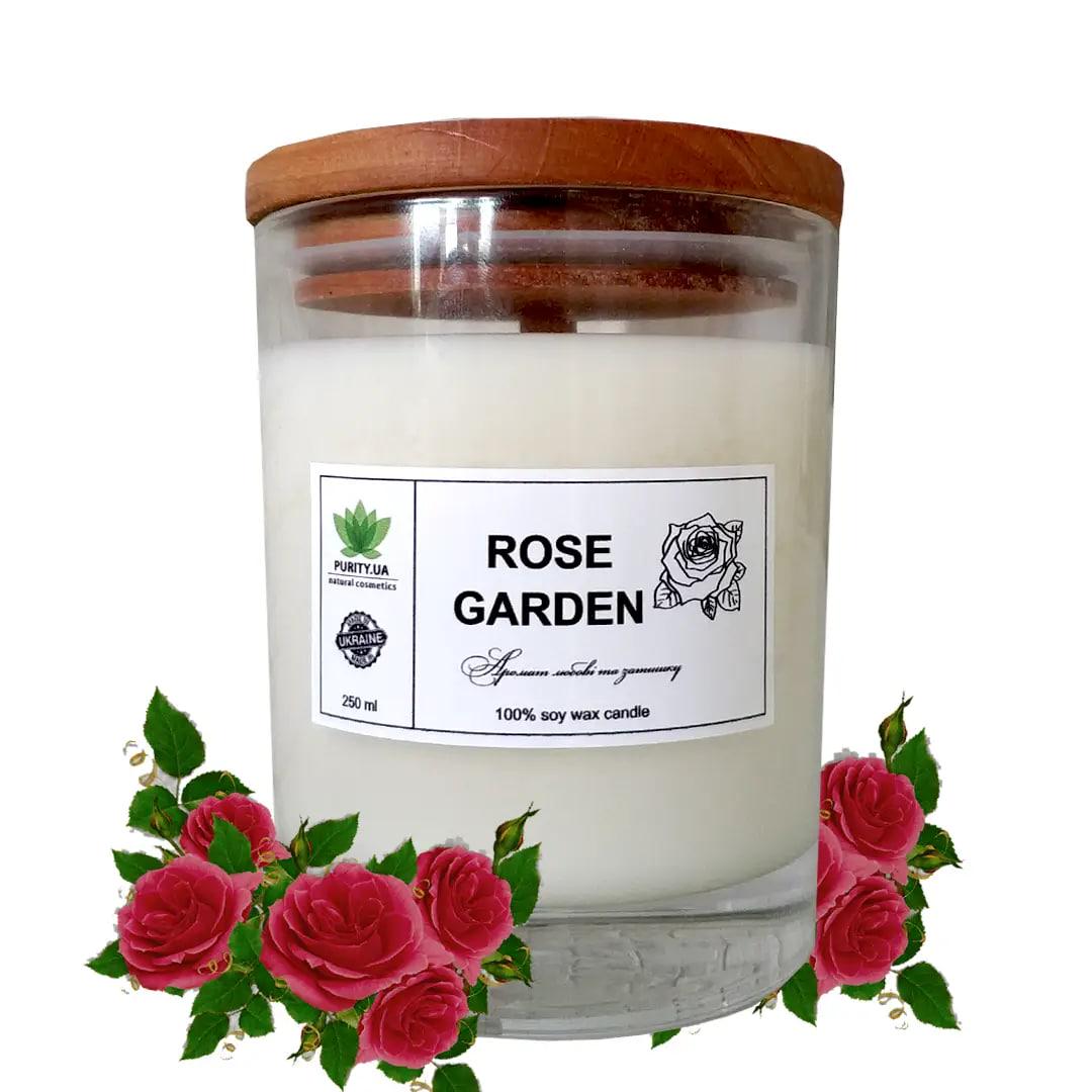 Аромасвечка Rose garden L PURITY 150 г (PURS44)