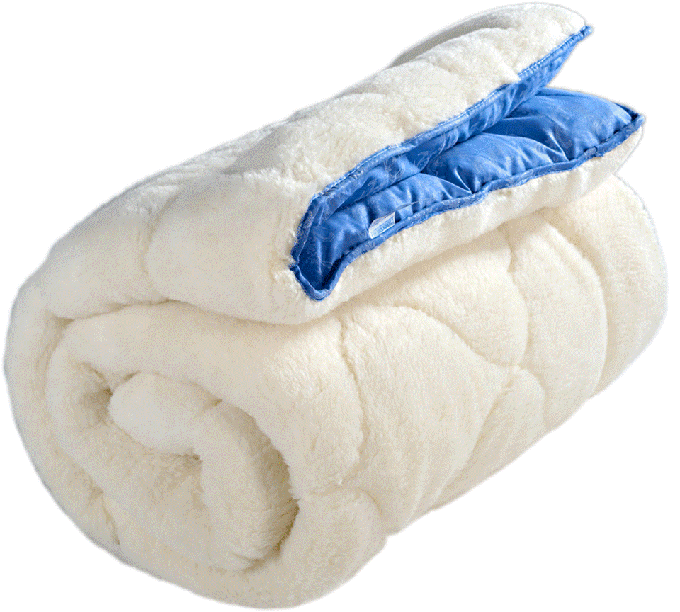 Одеяло полуторное овечье Лери Макс Мех