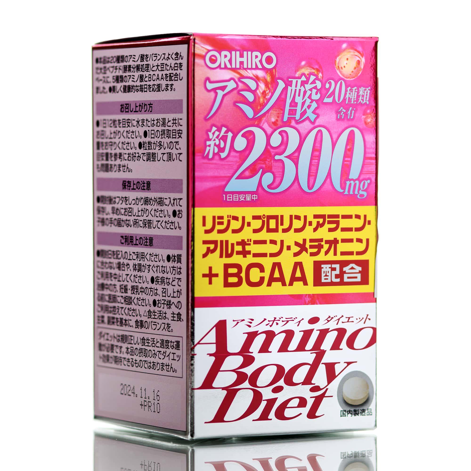 Амінокіслоти для ідеальної ваги Amino Body Diet Orihiro 25 дн. 300 шт.