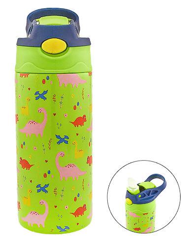 Термос-поильник детский с трубочкой Dino 350 мл (30165) - фото 5 Термос-поильник детский с трубочкой Dino 350 мл (30165) - фото 5