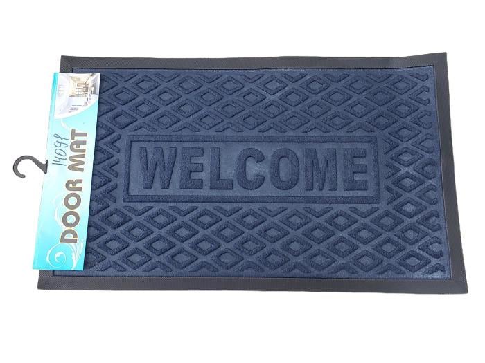 Коврик под двери для обуви Welcome 75x45 см Синий (572367621) Коврик под двери для обуви Welcome 75x45 см Синий (572367621)