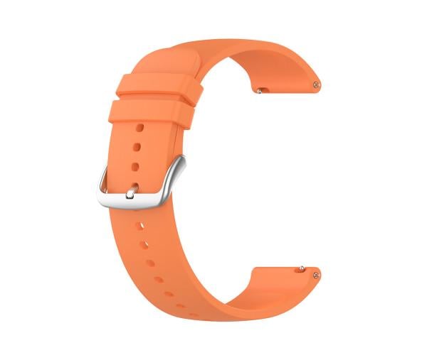 Ремінець силіконовий для Amazfit Pop 3R/Pop 3S 22 мм Помаранчевий (50374)