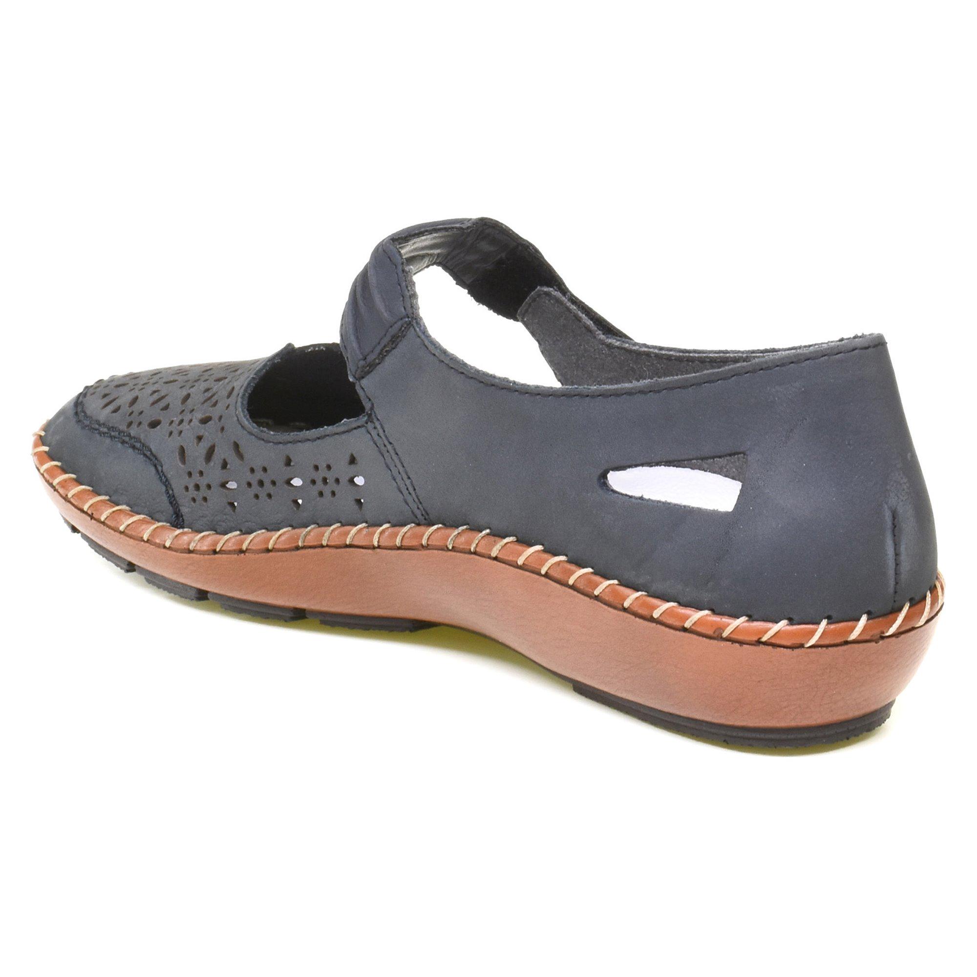 Слипоны женские Rieker р. 38 Темно-синий (089220-38) - фото 11 Слипоны женские Rieker р. 38 Темно-синий (089220-38) - фото 11