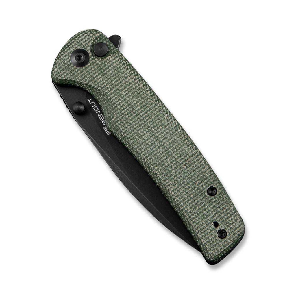 Ніж Sencut Sachse Blackwash Micarta Olive (S21007-2) - фото 5