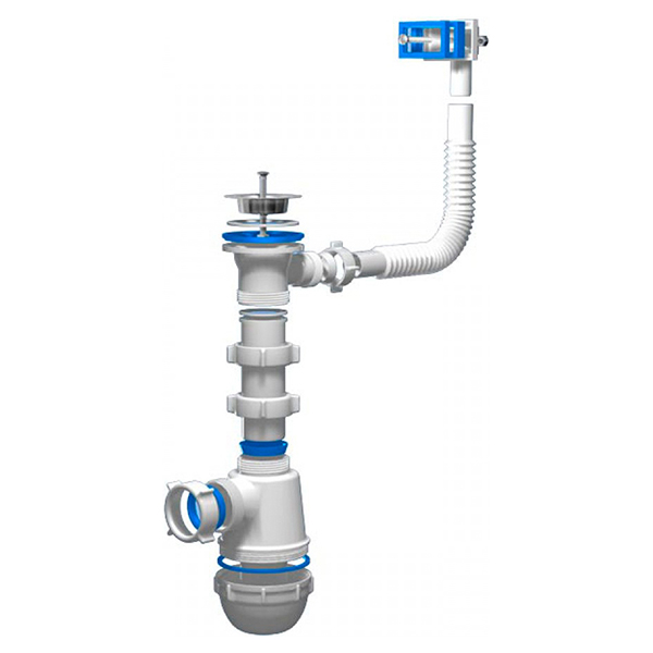 Сифон для мойки Ani Plast А 01 40 Сифон для мойки Ani Plast А 01 40