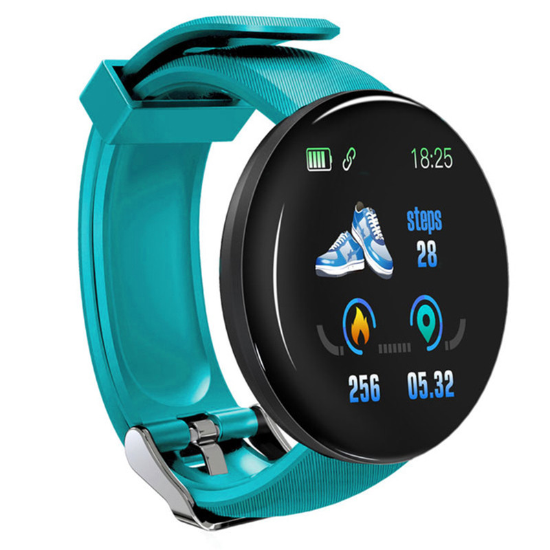 Смарт-часы Smart Watch D18 Bluetooth Android IOS Green - фото 4