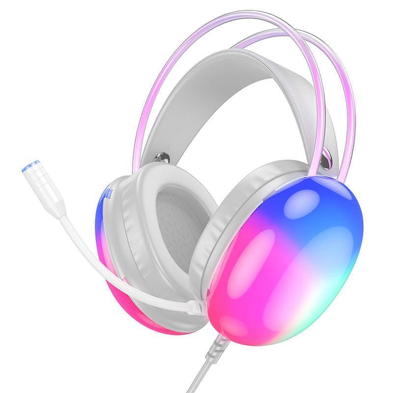 Наушники геймерские Hoco W109 Rich gaming White (00000067607_2)