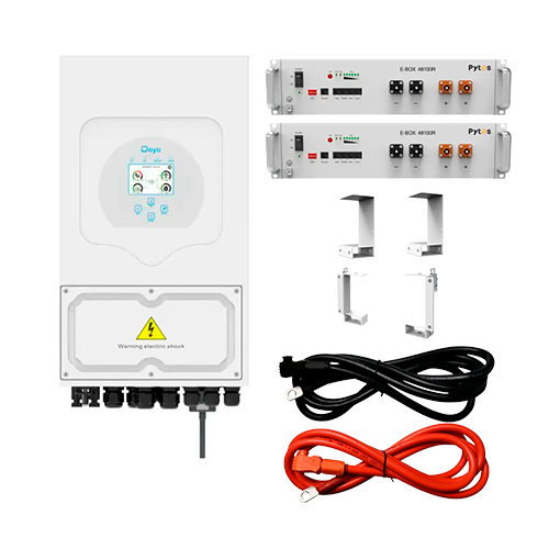 Комплект автономного энергообеспечения Deye SUN-6K-SG05LP1-EU 6kW и Pytes E-Box 48100R 10,24kWh White (31330654)