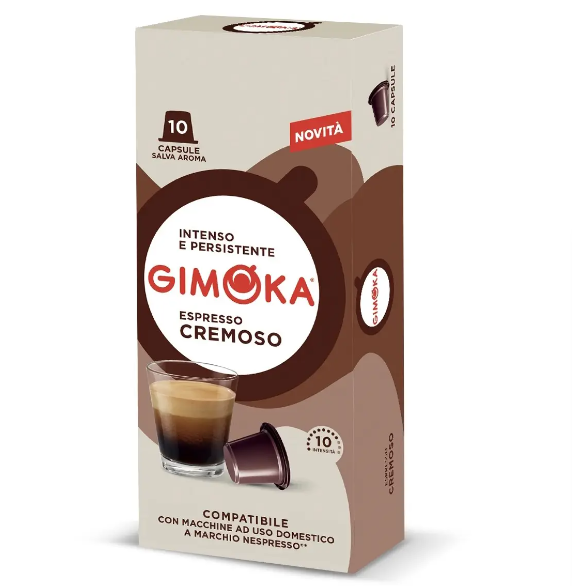 Кофе в капсулах Gimoka Nespresso Cremoso 10 10 шт. (е-37)