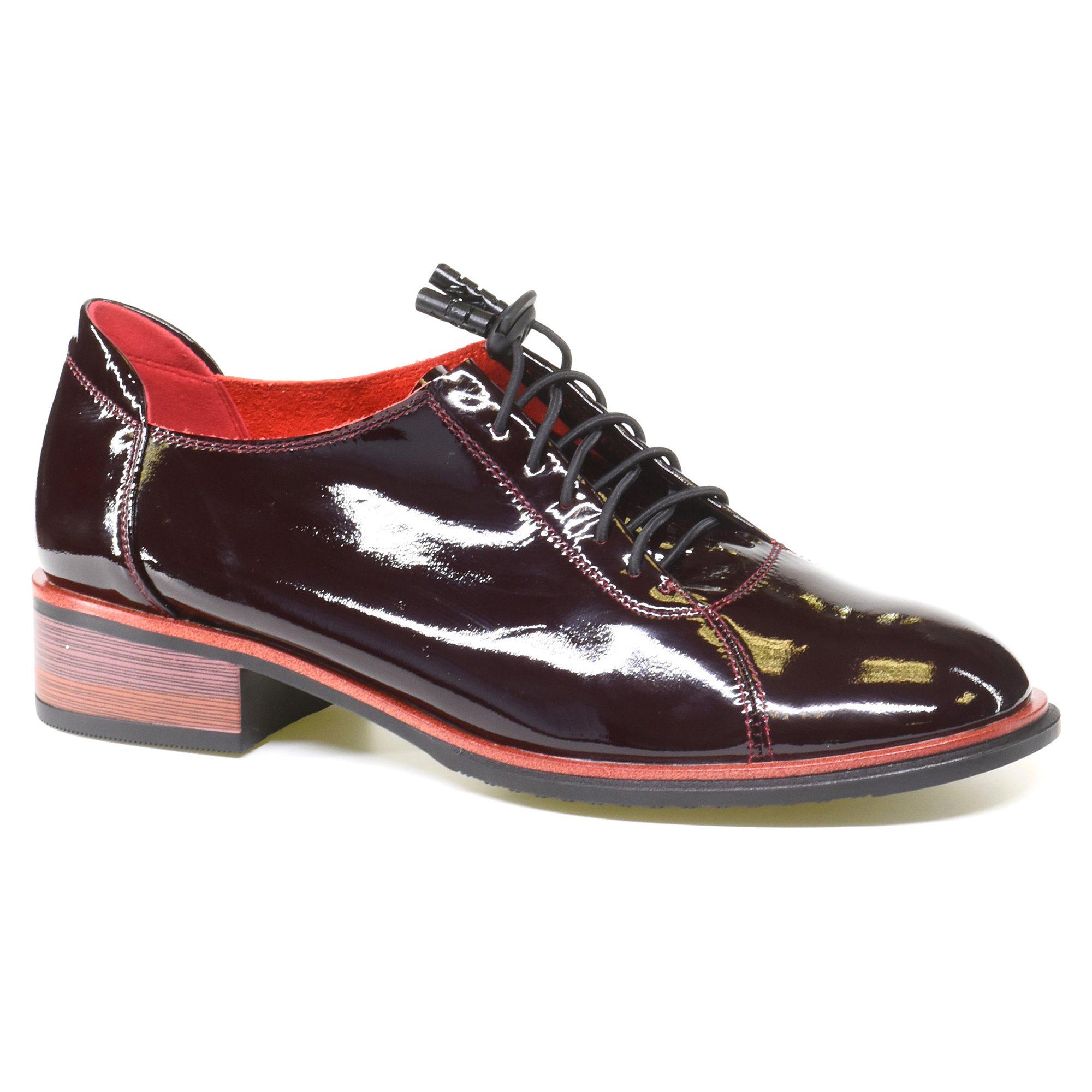 Туфлі жіночі осінні Veritas р. 38 Бордовий (034893-38)