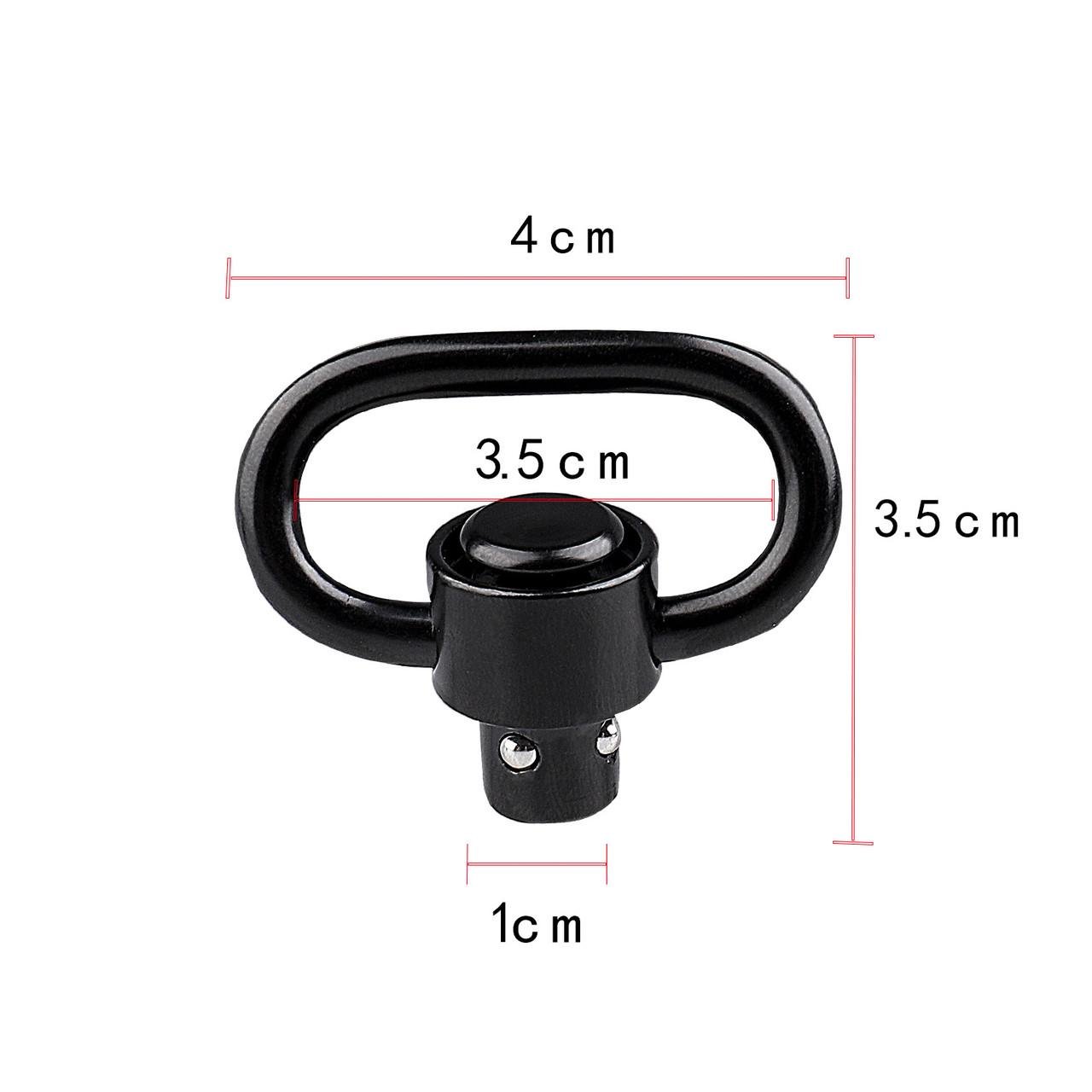 Швидкознімна QD антабка на M-LOK з базою для цівки (11881829) - фото 2 Швидкознімна QD антабка на M-LOK з базою для цівки (11881829) - фото 2