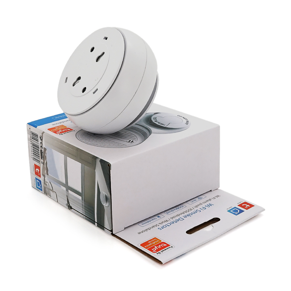 Датчик диму з сиреною Yoso Dsmoke WIFI-03 2в1 автономний WiFi комбінований (CR123A) - фото 2 Датчик диму з сиреною Yoso Dsmoke WIFI-03 2в1 автономний WiFi комбінований (CR123A) - фото 2