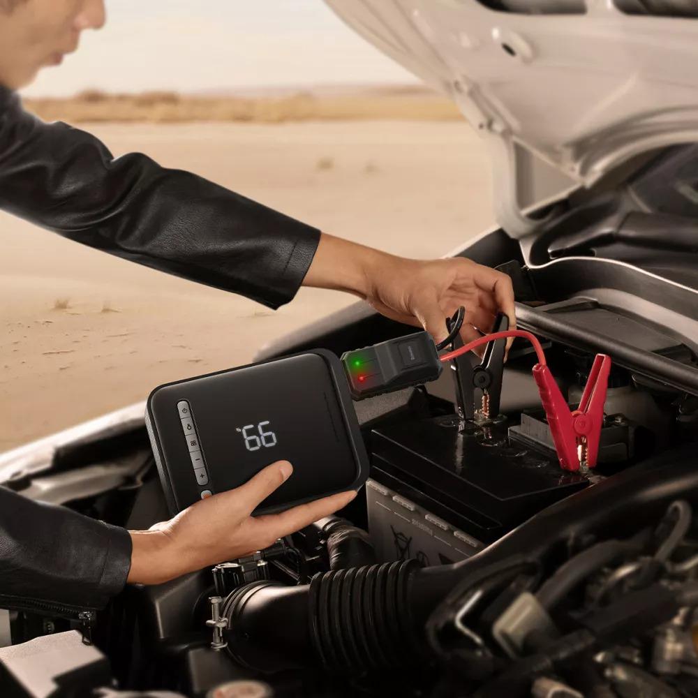 Пусковое зарядное устройство для BASEUS CGCN000001 Super Energy Car Jump Starter 2в1 8000 mAh (557559) - фото 7 Пусковое зарядное устройство для BASEUS CGCN000001 Super Energy Car Jump Starter 2в1 8000 mAh (557559) - фото 7
