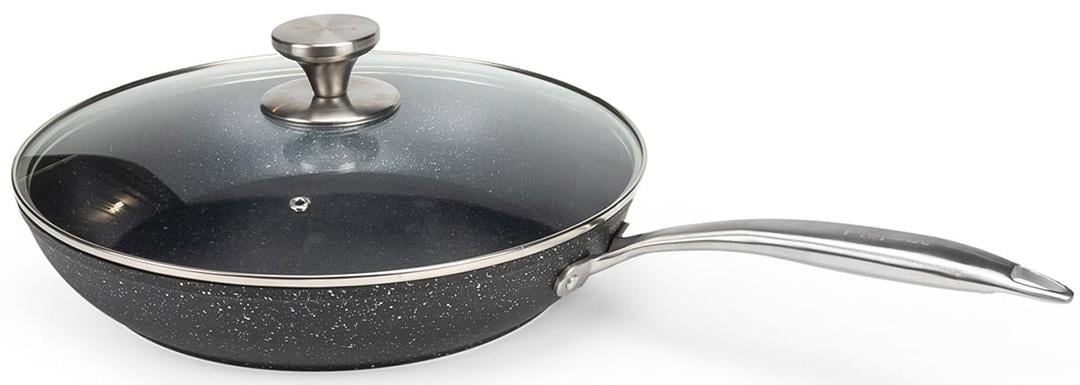 Сковорода Holmer Elegance 22 см с крышкой (FP-22722-SSMBML)