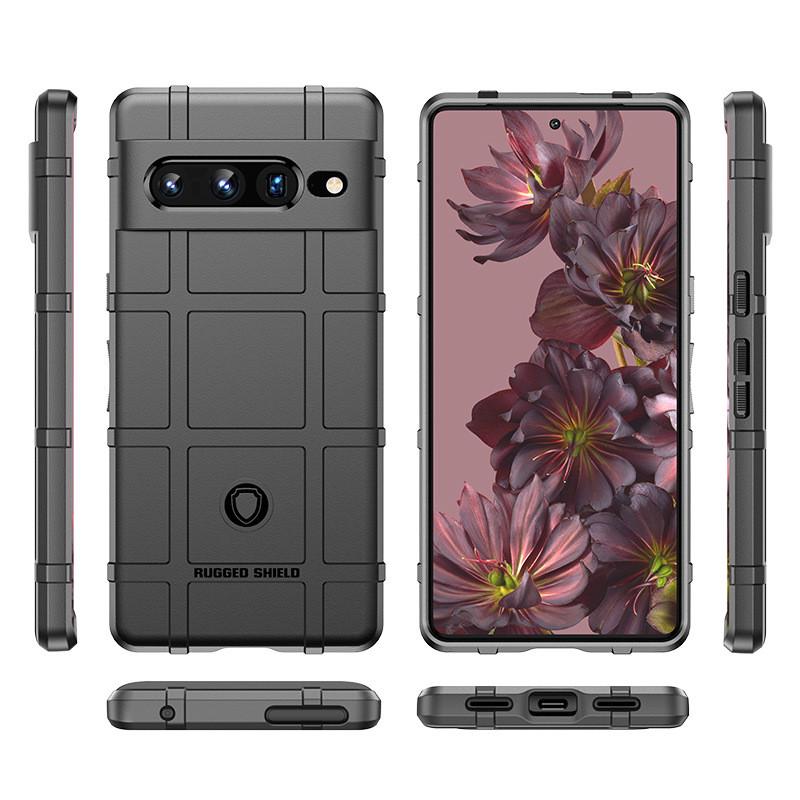 Чехол Lenuo Rugged Shield для Google Pixel 7 Pro (черный) - фото 2