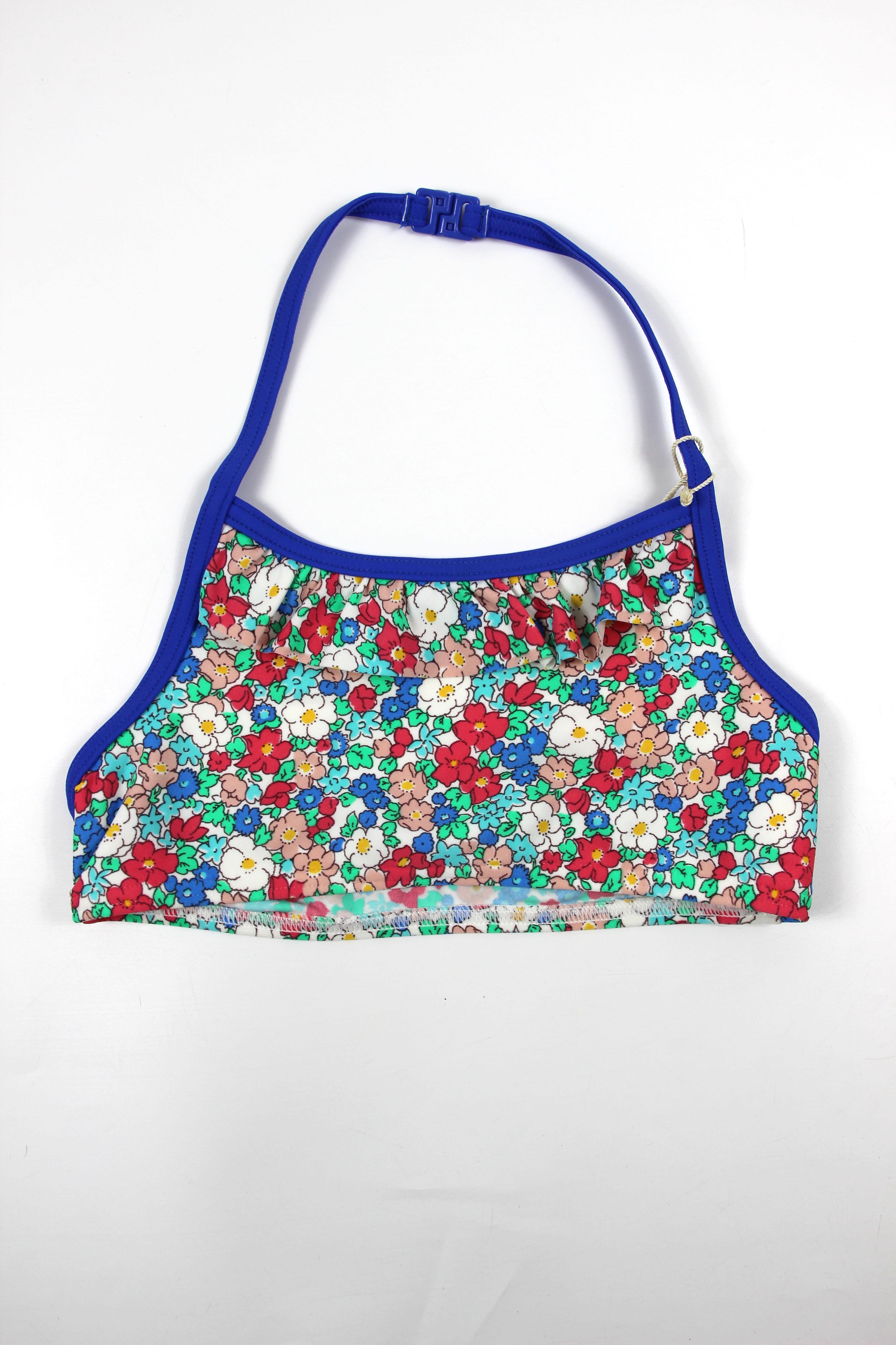 Купальний топ PRIMARK з квітами 110 см Синій (603084)