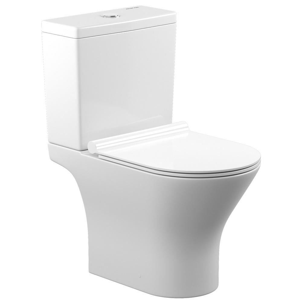 Унитаз напольный Koller Pool Edge 1856550199 безободковый с сиденьем с микролифтом (225649) Унитаз напольный Koller Pool Edge 1856550199 безободковый с сиденьем с микролифтом (225649)