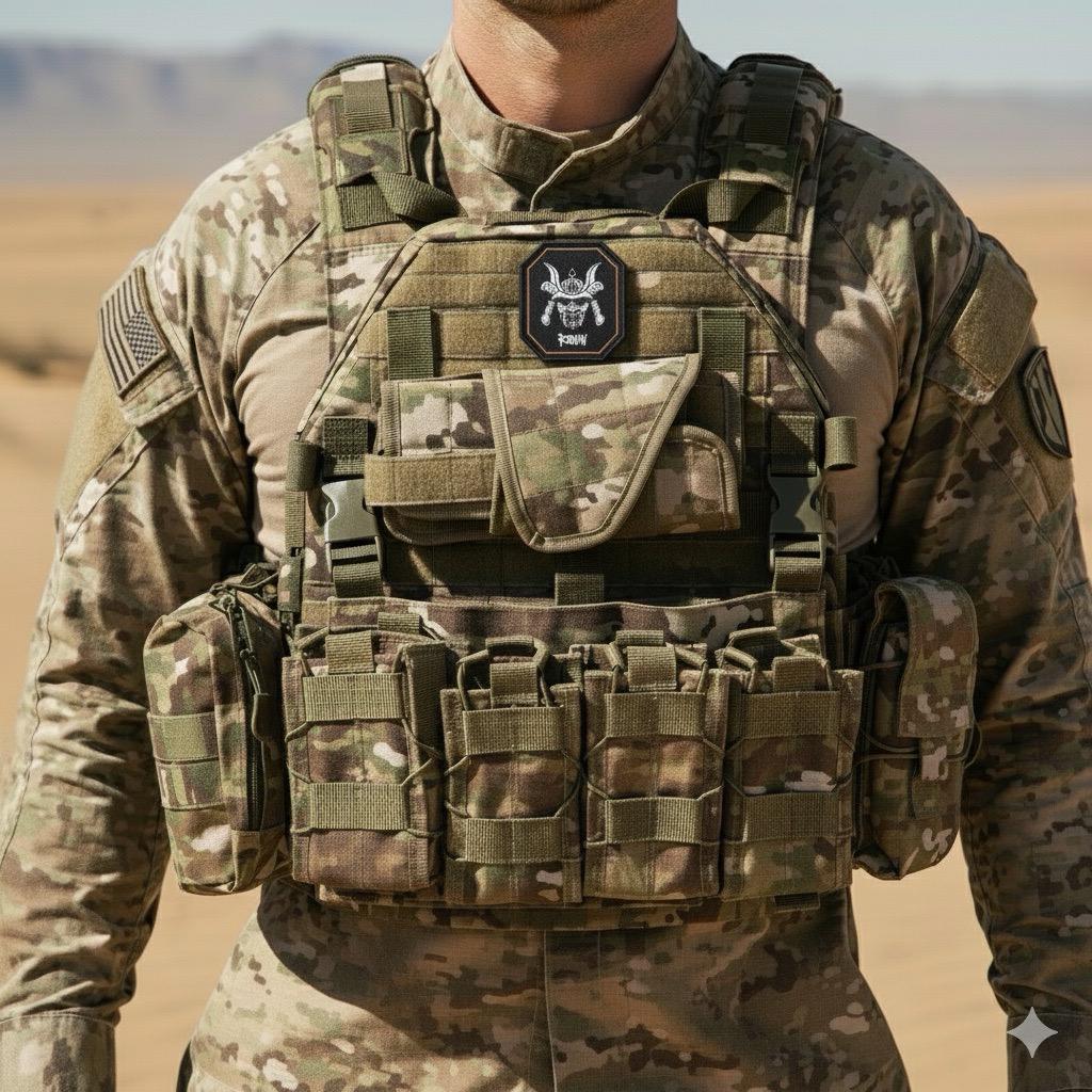 Набор шеврон на липучке Японский Самурай Ronin 8,5х7,5 см 2 шт. (2067166468) - фото 4 Набор шеврон на липучке Японский Самурай Ronin 8,5х7,5 см 2 шт. (2067166468) - фото 4