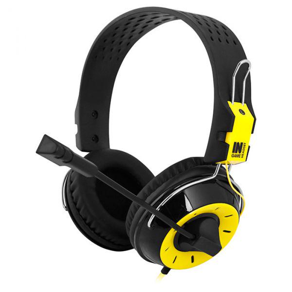 Наушники Gemix N4 Black/Yellow (933281)