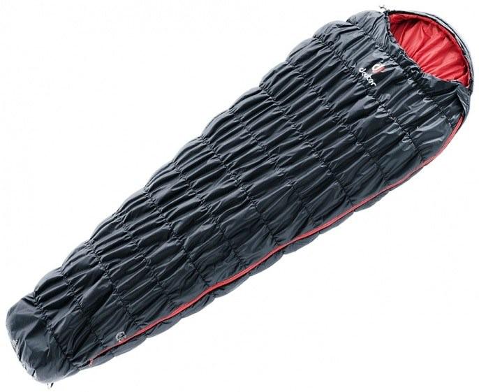 Спальник Deuter Exosphere 0° Black-Fire R (правый) (1052-3700019 7530 0)