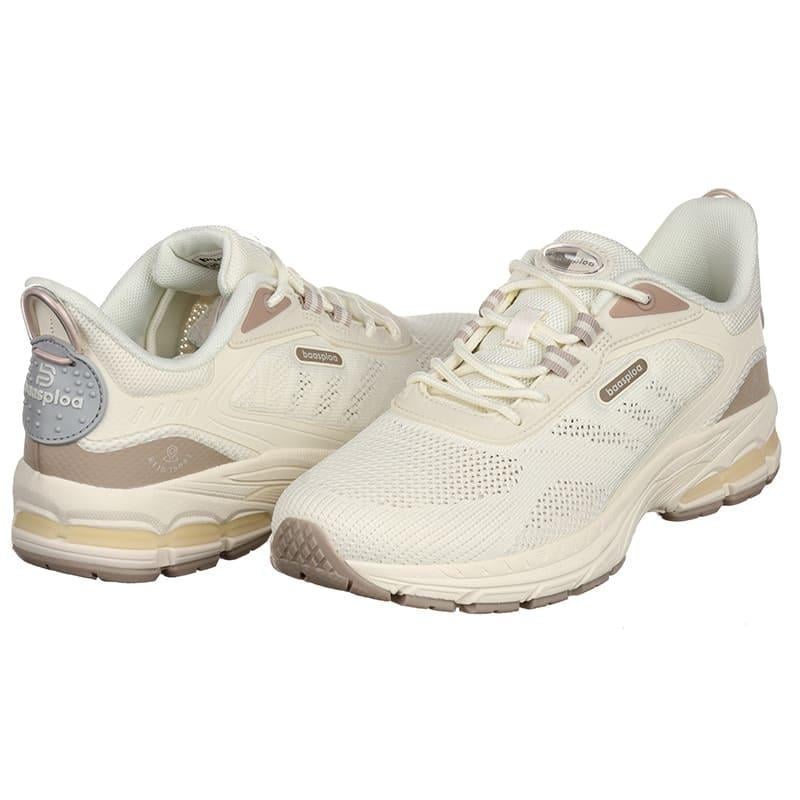 Кроссовки женские BaaS L1807-25c текстильные р. 36 Бежевый (20089)