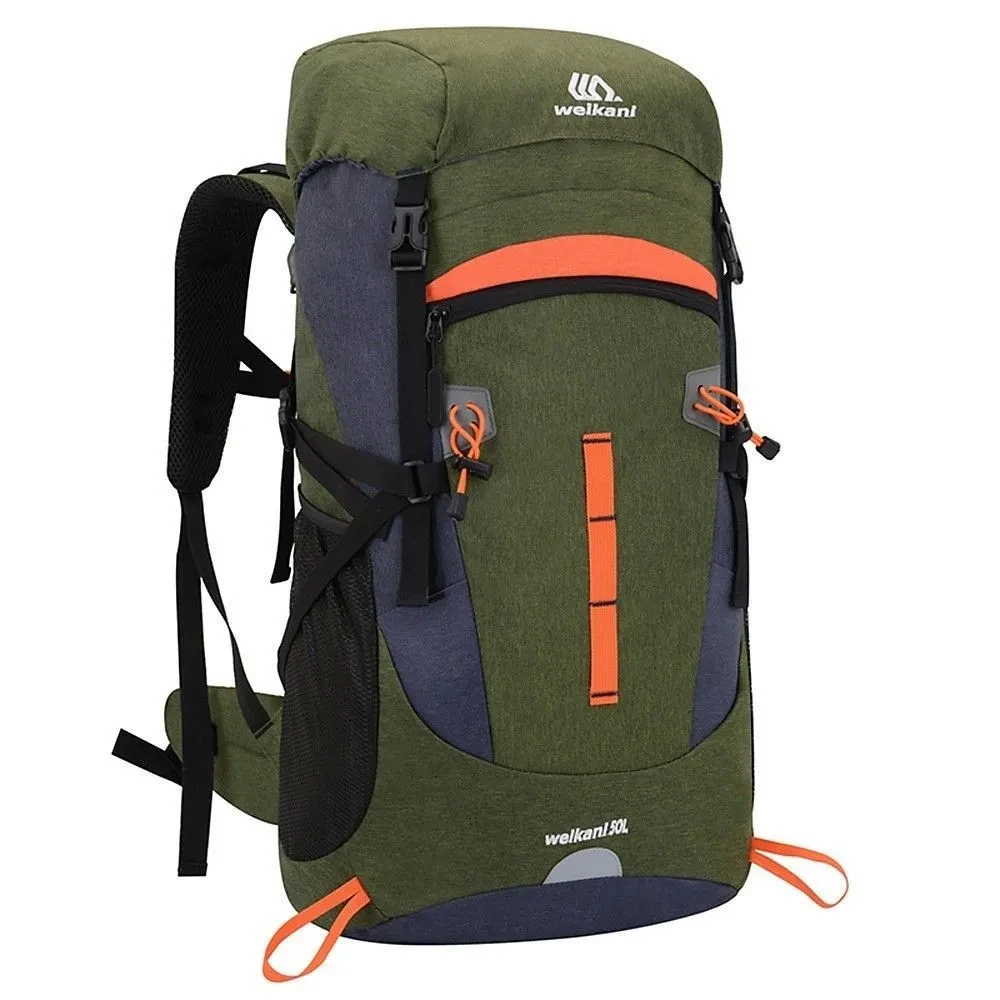Рюкзак туристический Weikani 50 л Dark Green (CP13-1)