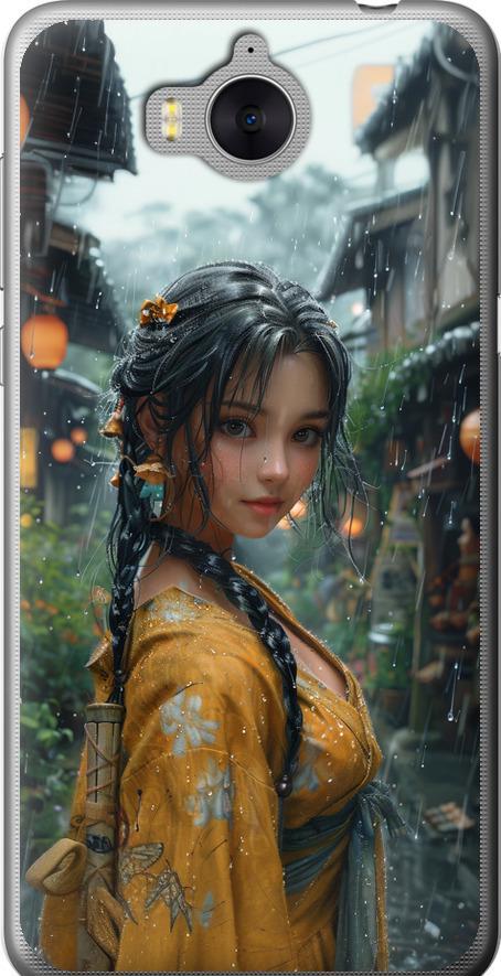 Чехол на Huawei Y5 2017 Anime-girl (6133u-992-42517)