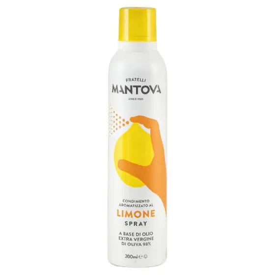 Масло-спрей Mantova Extra Virgin оливковое c лимоном 200 мл (20385949)