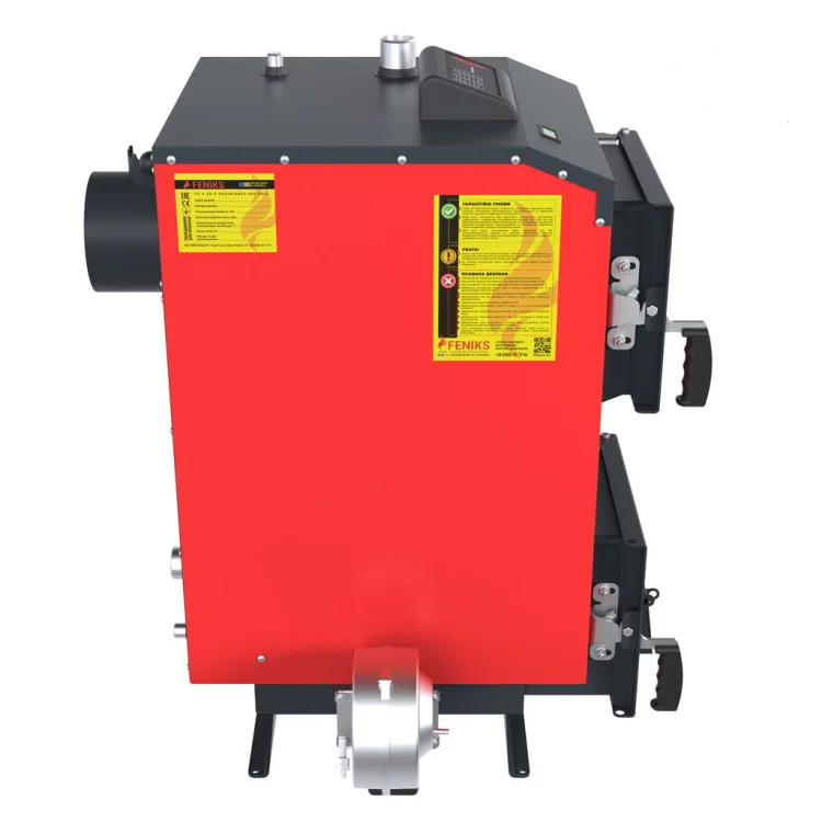 Котел твердопаливний Feniks A Plus 16 кВт з електронним управлінням (F.FAA16) - фото 3