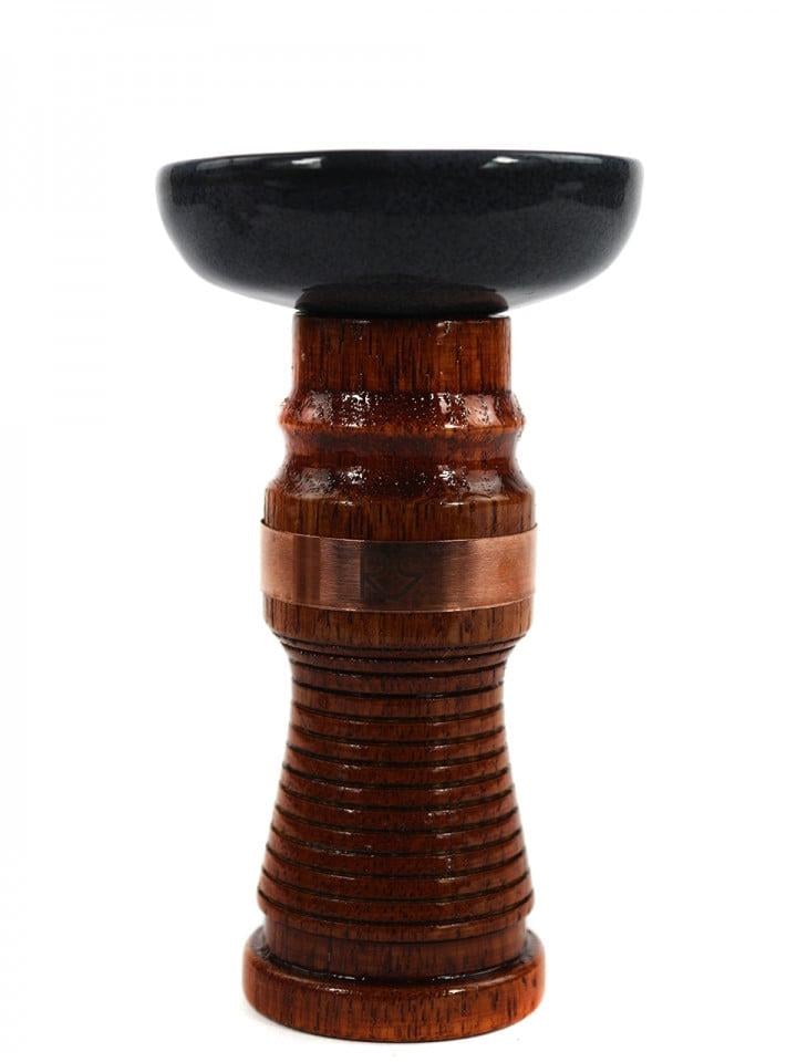 Чаша для кальяна RS Bowls Tradi Wood Фанел Темно-серый (5110)