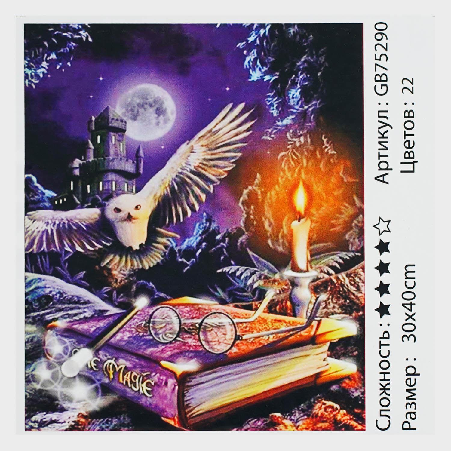 Алмазная мозаика TK Group Магический вечер 30х40 см (GB 75290)