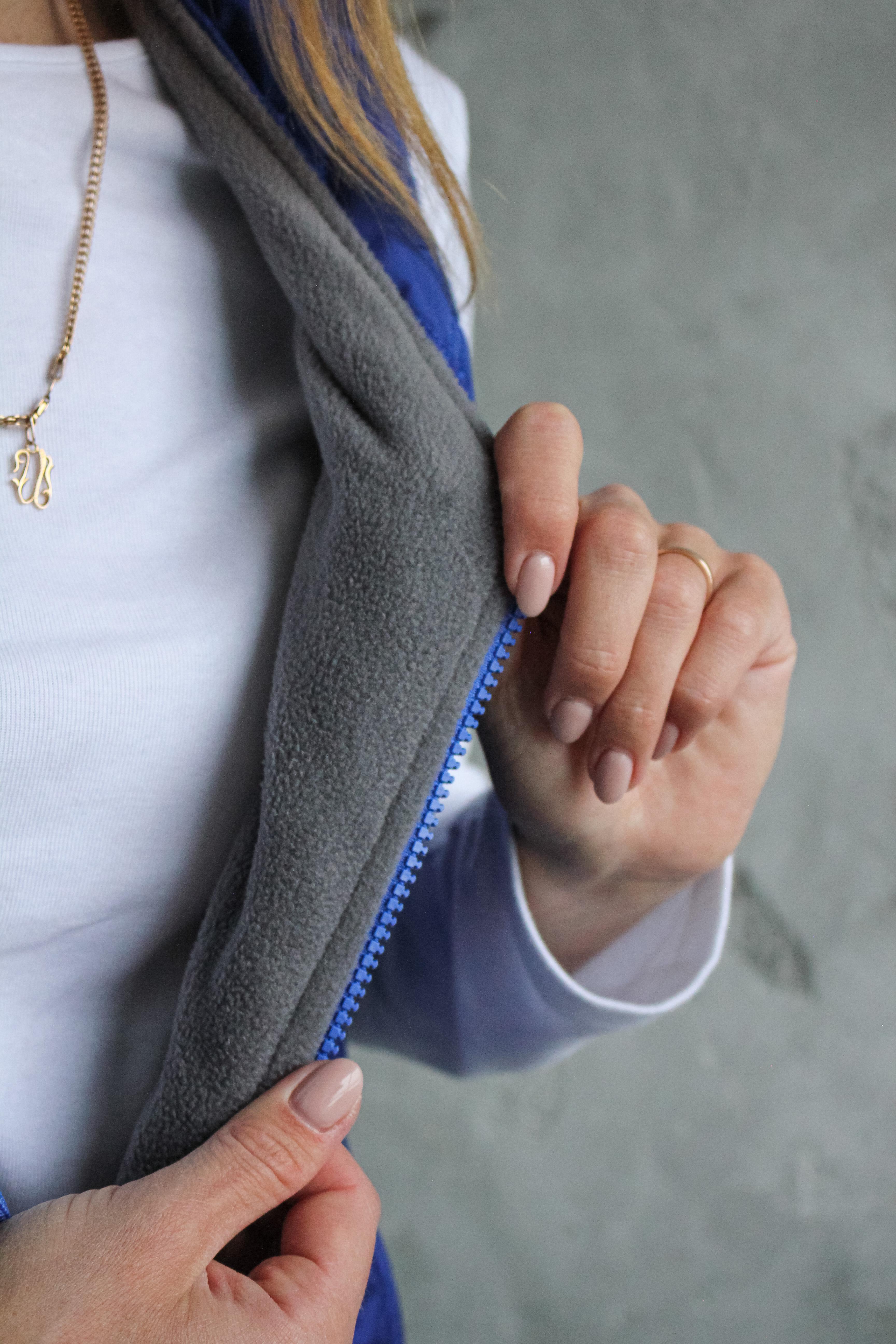 Жилет стеганый на флисе р. 48 Желтый (21051393) - фото 2 Жилет стеганый на флисе р. 48 Желтый (21051393) - фото 2