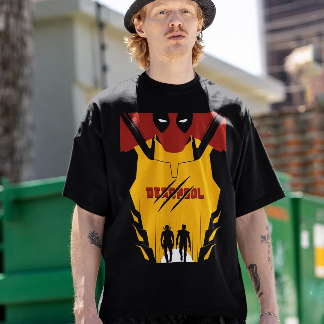 Футболка мужская Deadpool 2XL Черный (00000007400)