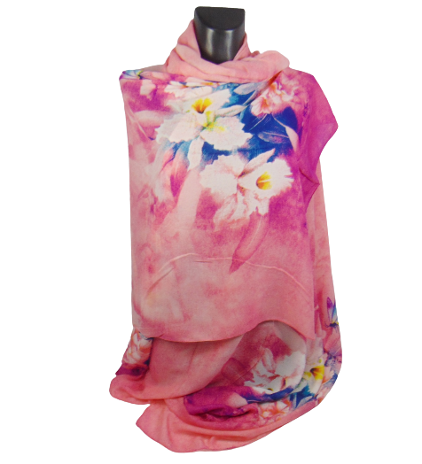Шарф Ashma 1A Розовый (1688048531)
