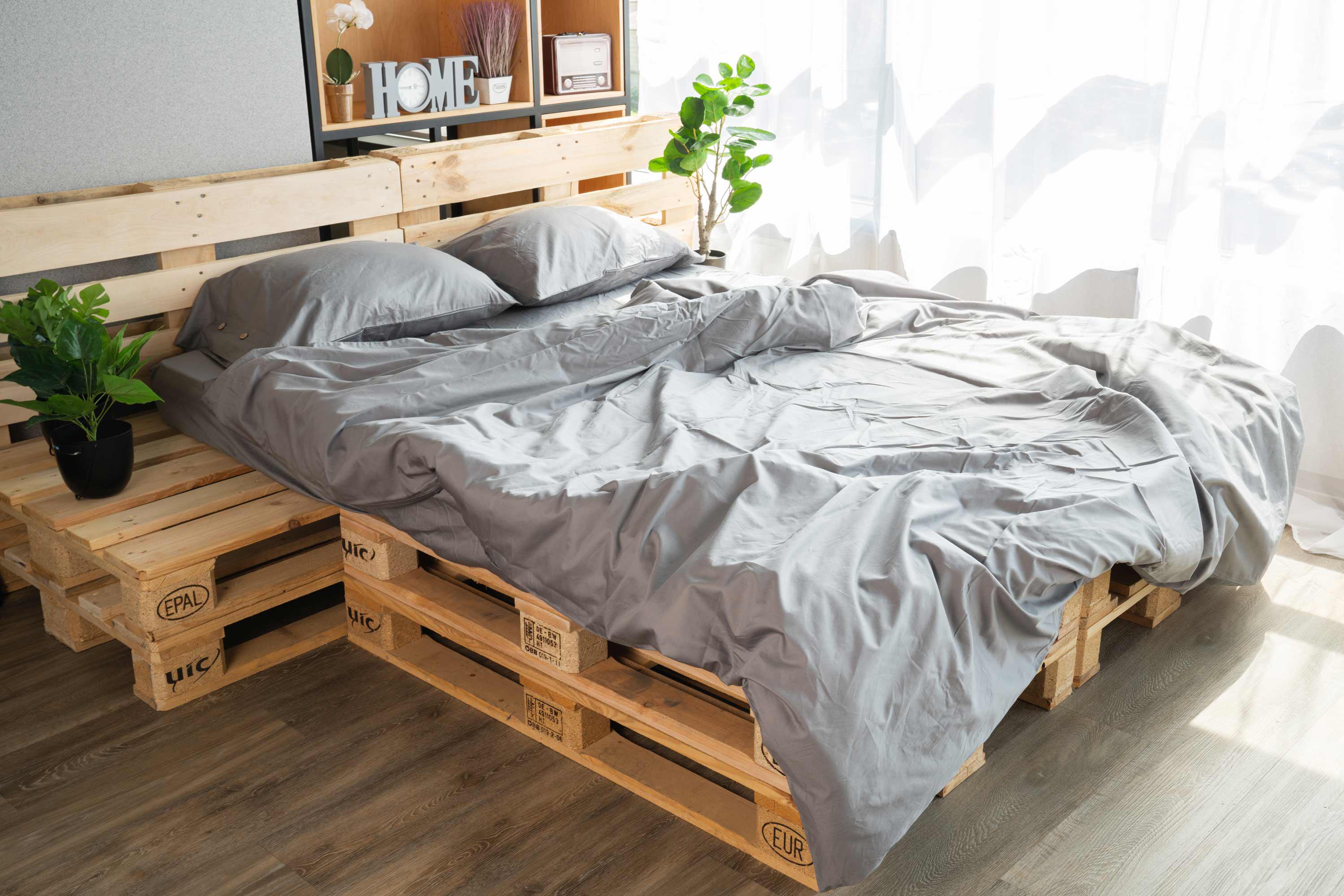 Простынь на резинке Ardesto Mix&Match 160х200/30 см Серый (ART1620FSD) - фото 3